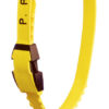 Produktfoto: KVIKK storfeklave gul for ungdyr, med OS-bjølle 9 cm