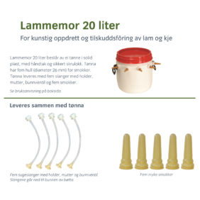 Foto: Veiledninger Lammemor 20 l