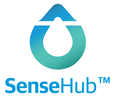 Logo SenseHub aktivitetsmåler