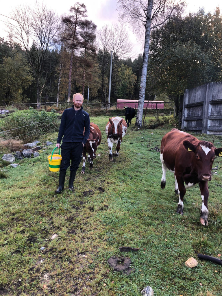 Foto: Ole Espen Honnemyr kjøpte årets SEnseHub-anlegg nr. 100 i Norge