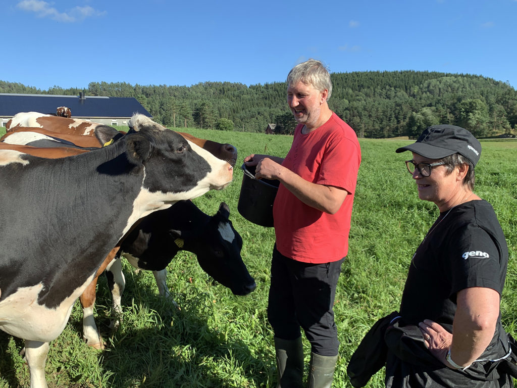 Foto thumbnail: SenseHub-bruker Martin Snemyr og Genos Inger Husveg Lassen